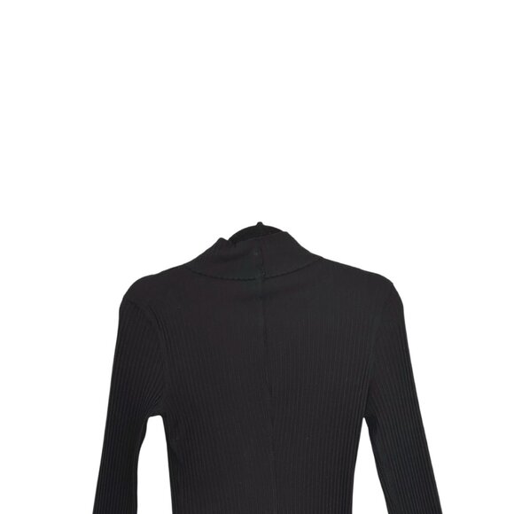 Free People Intimately Ribbed Mock Neck Keyhole Top - Picture 6 of 7